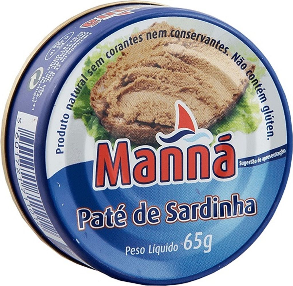 Paté di sardine 65g di Manna dal Portogallo Immagine del prodotto 