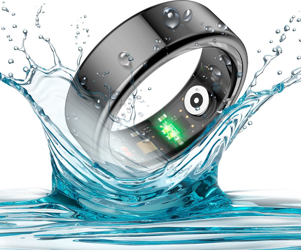 Maxlife smart ring MXSR-100 schwarz Größe 9 Produktbild 7