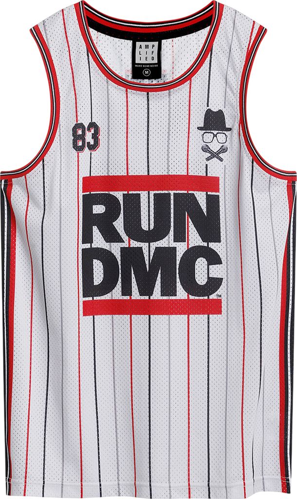 Amplified - "Tricky" Basketball-Trikot für Herren GD2684 (M) (Weiß)