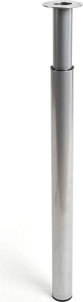 Beine Rei 406e Ausziehbar Zylindrisch Silberfarben Stahl Moderne (Ø 6 x 71-110 cm)