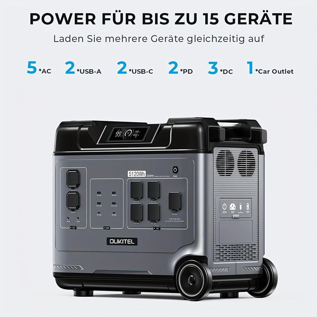 Kraftwerk – Solargenerator – Solar-Ladegerät für Batterien Produktbild 