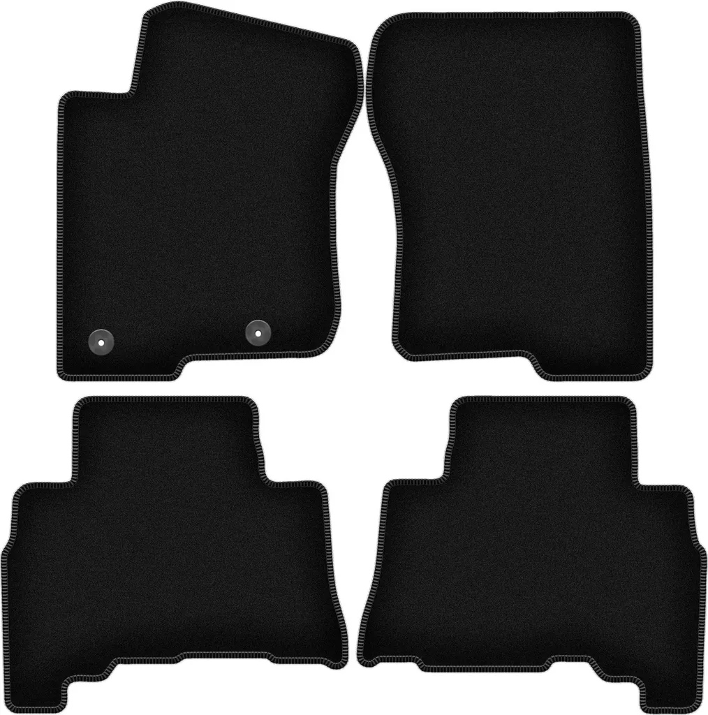 Tappetini Premium Velluto Nero Lexus LX III SUV - Kit 4 Pezzi