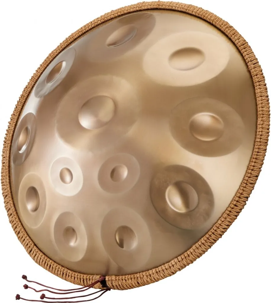 Handpan ré mineur de haute qualité avec 12 notes et finition acier - 10