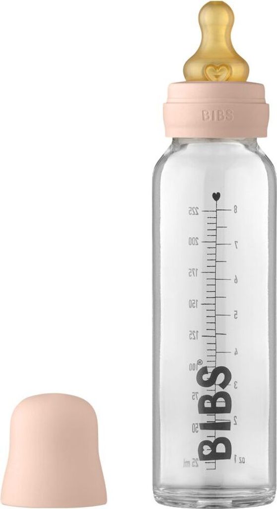 Bibs Glas-Flasche Baby Bottle Complete 225 ml