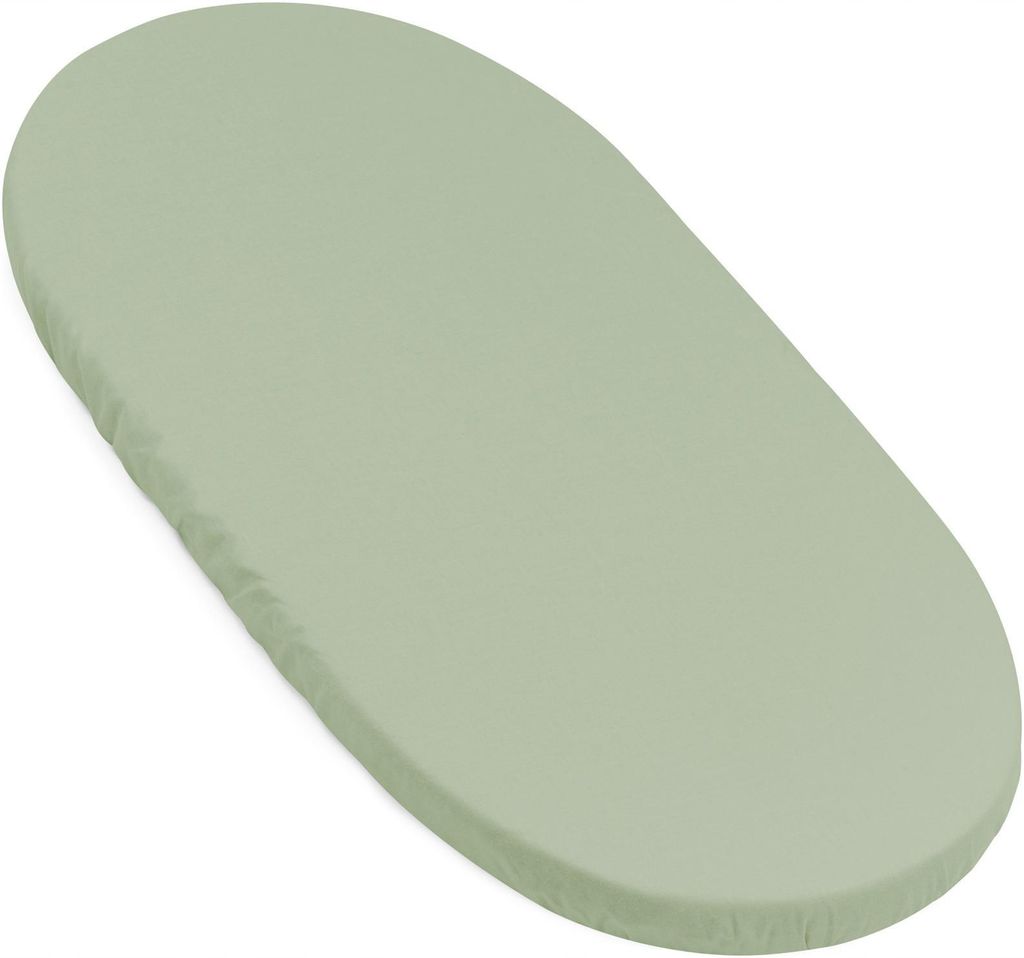 Jukki prostěradlo s gumou 80x40 cm do kočárku – Olive Obrázek produktu 