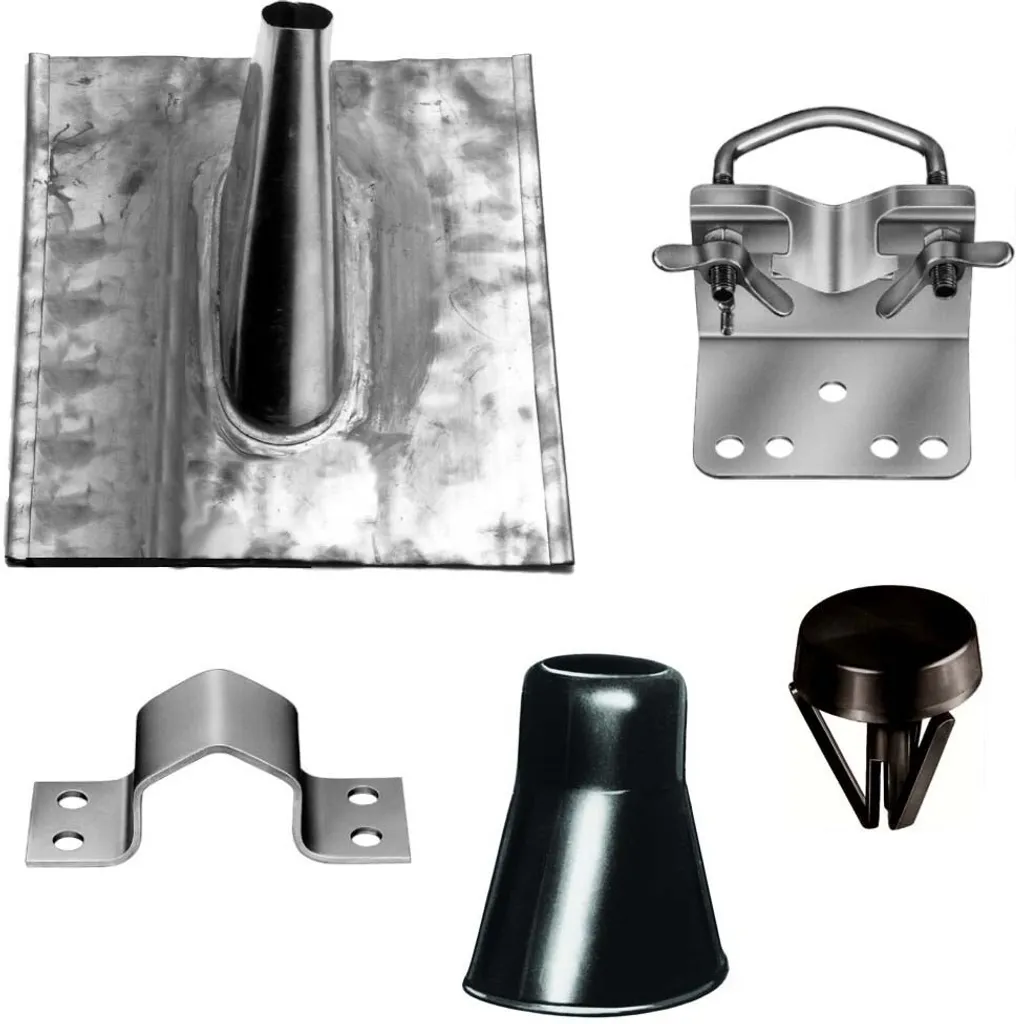 Kit de Fixation pour Mât de 60 mm Triax Mz60 - Support Antenne Solide - 2