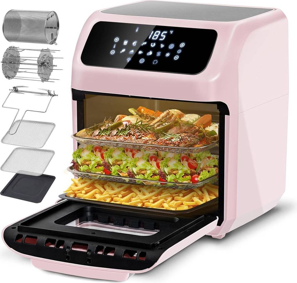 LLIVEKIT Heißluftbackofen 12 L, ölfreier Dehydrator, 90 Produktbild 