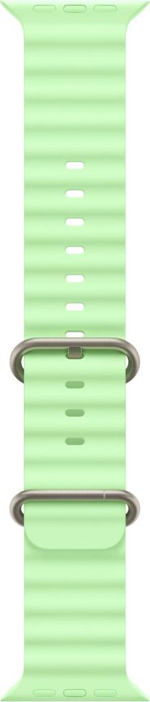Apple Natural Titanium Finish Band Verde Fluoroelastomero, Immagine del prodotto 