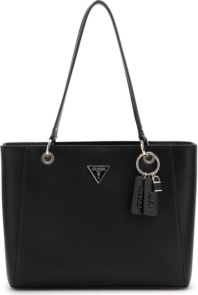Guess Handtasche Shopper Noelle Saffiano Black Produktbild 