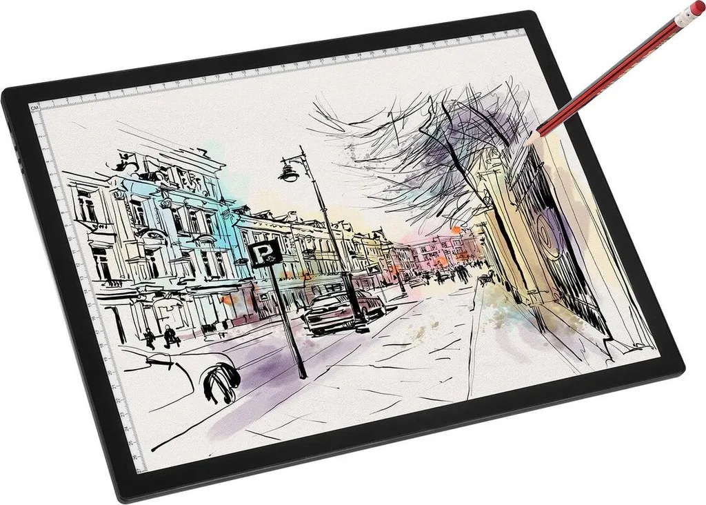 Tavoletta Luminosa LED A3 Wireless: 6 Livelli di Luce Ultra-Bright