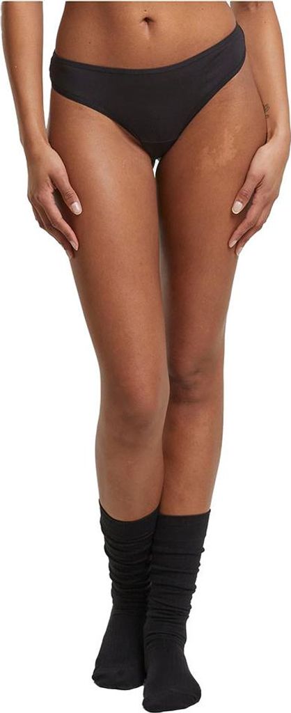 Urban Classics Bamboo Tanga 5 Einheiten Schwarz M Frau Schwarz M