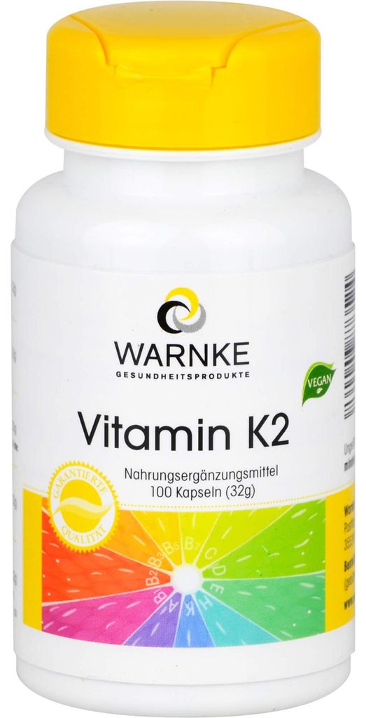 Vitamin K2, 100 St. Kapseln Produktbild 