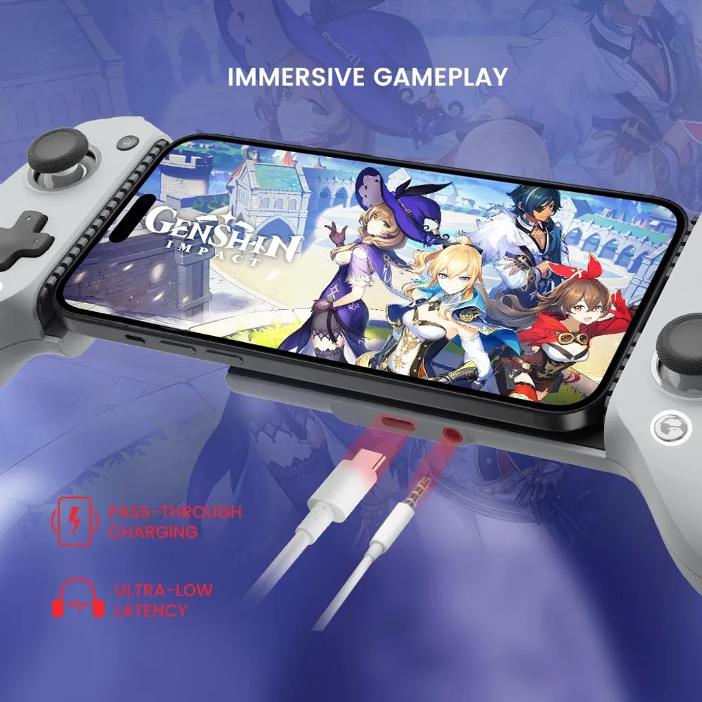 Manette de jeu G8 Plus Bluetooth avec joystick à effet Hall Hall USB