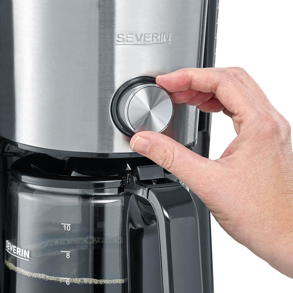 Severin KA 4826 Kaffeemaschine TypeSwitch Timer schwarz Produktbild 