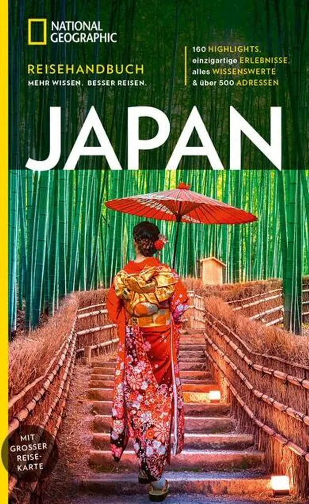 Guide de voyage Japon NATIONAL GEOGRAPHIC : livre illustré et itinéraires