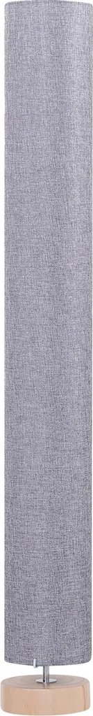 Lampadaire bois gris à intensité modulable : éclairage d'appoint élégant
