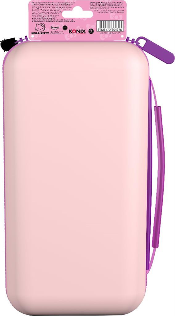 Konix Hello Kitty "3D" Tragetasche für Nintendo Switch 2/OLED/Switch