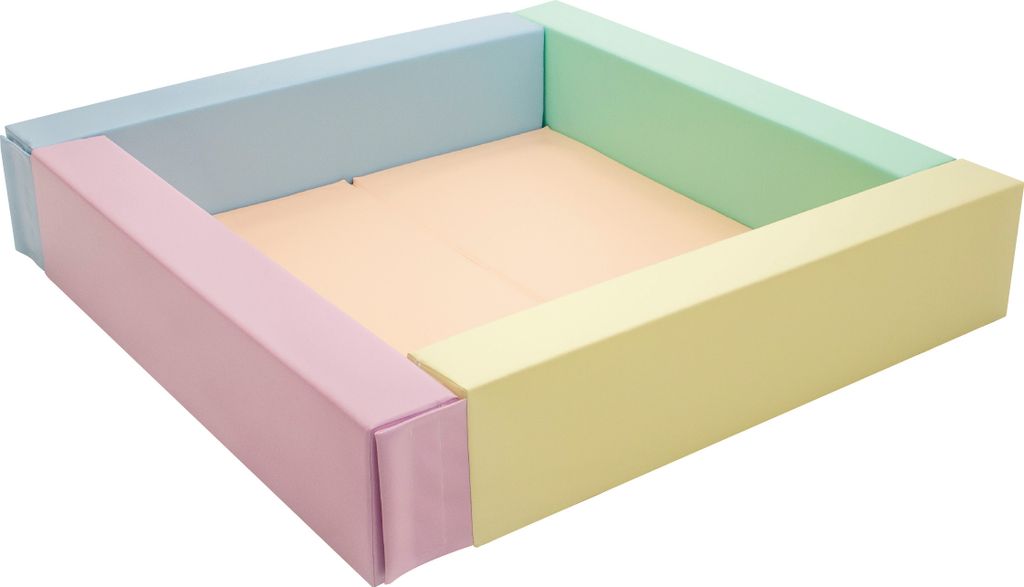 IGLU Soft Play Bälle-Bad Softbausteine Ballpool Ballebad Pastellfarbe