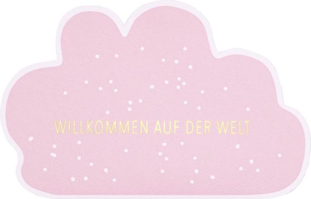 Baby Karte "Willkommen auf der Welt"