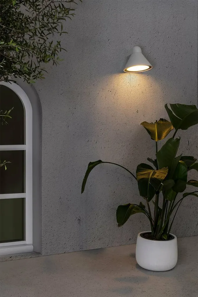 Applique murale blanche PALS 70290 : Éclairage design, facile à installer