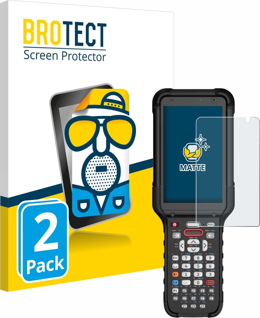 2x BROTECT Schutzfolie für Honeywell CK67 Displayschutz Displayschutzfolie Folie Matt Entspiegelungsfolie
