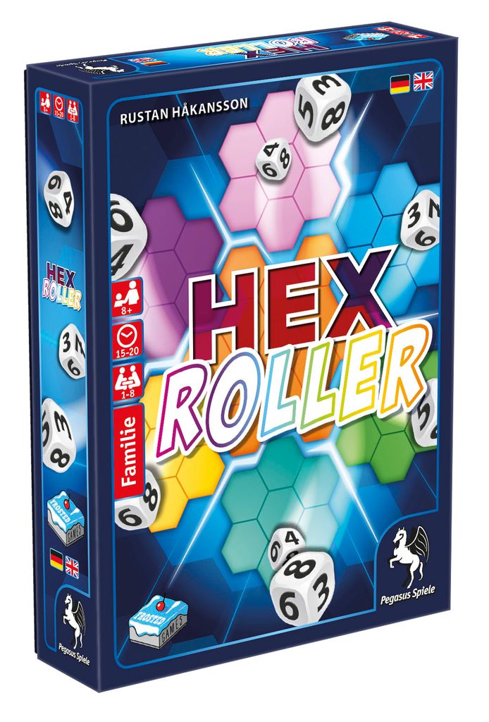 Pegasus Spiele Hex Roller (Frosted Games) Produktbild 