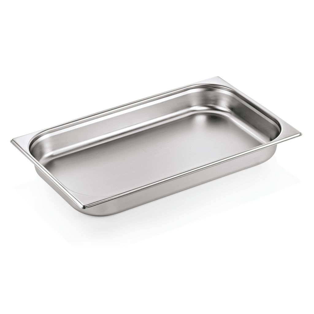 Gastronormbehälter / GN Behälter, GN 1/1, Serie 90, Tiefe wählbar : GN Behälter 1/1-065 mm Variante: GN Behälter 1/1-065 mm