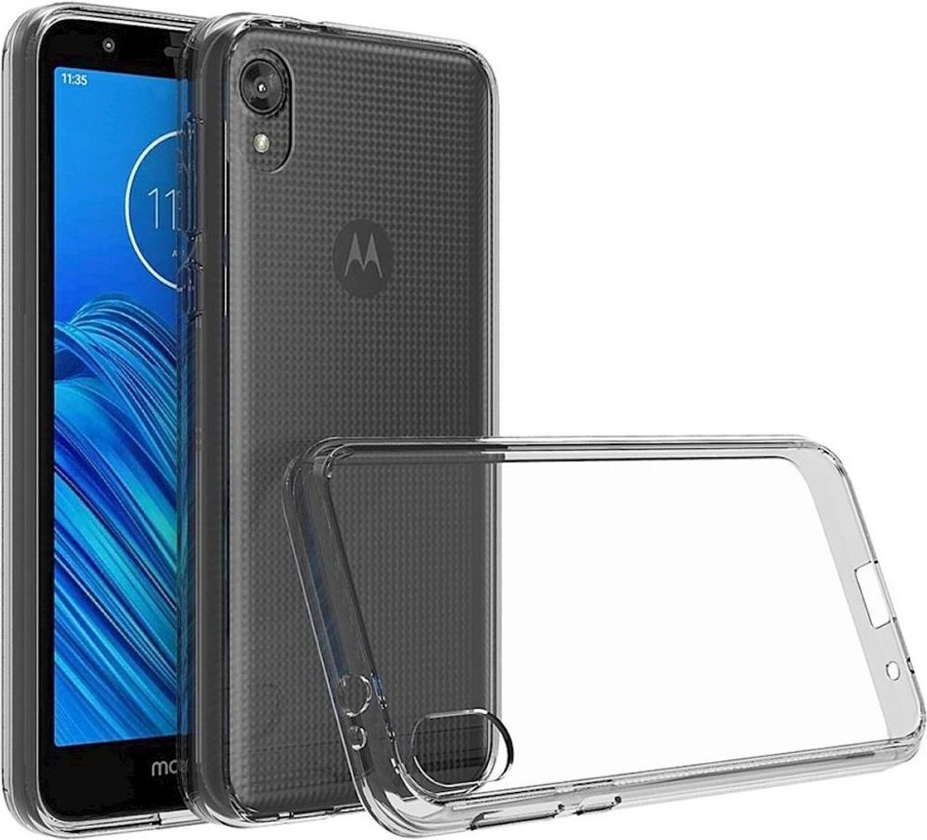 Ultra Clear TPU Hülle für Motorola Moto E6 Plus - Dünn & Flexibel KP26169