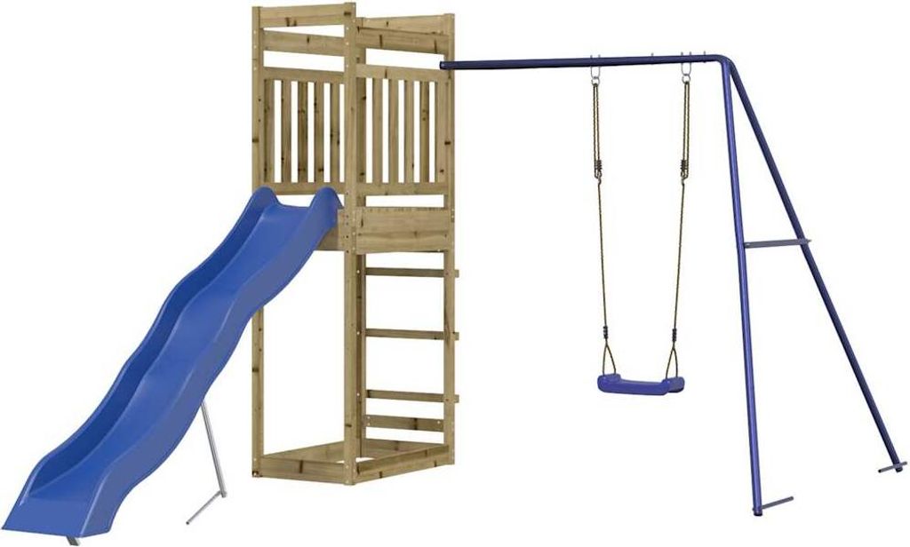 vidaXL Spielturm Imprägniertes Kiefernholz