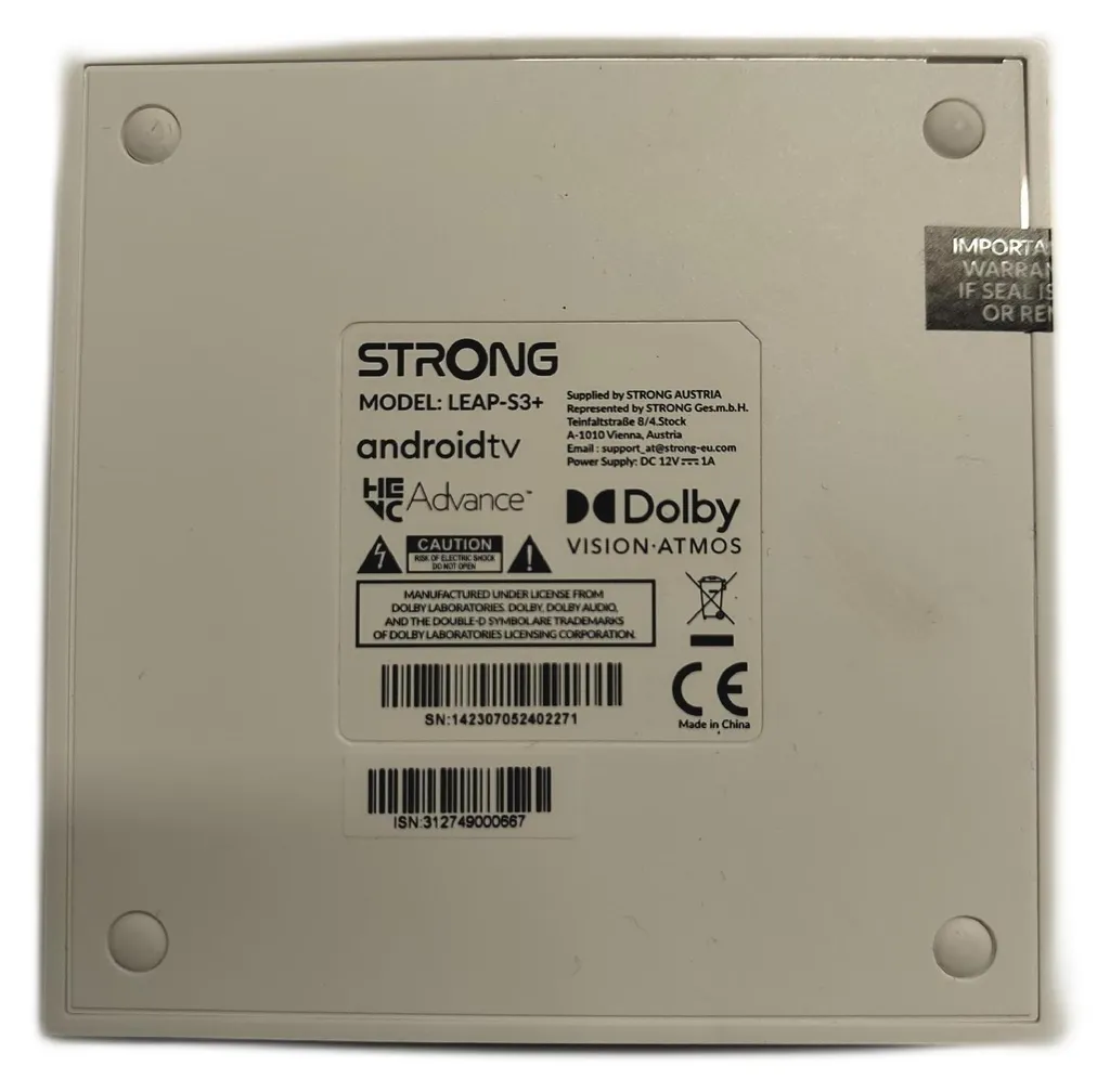 Passerelle multimédia Strong Leap-S3+ et boîtier décodeur IPTV