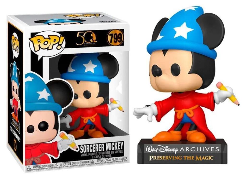Funko Pop! - Figurku Disney Archives: Czarodziej Mickey - Zdjęcie produktu 