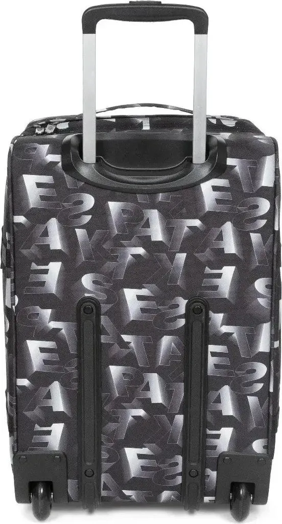 Eastpak Transit'R S Blocktype Black - Valise Cabine à 2 Roues Robuste