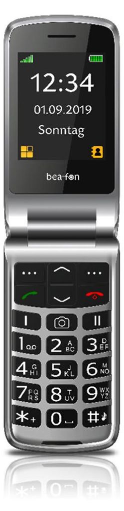 Bea-Fon SL495 LTE schwarz-silber Produktbild 