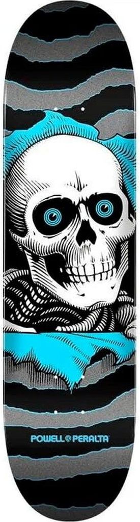 Powell Peralta Ripper One Off Birch 291 K20 – Silver / Light Blue (7,75" / 31,08") Deck