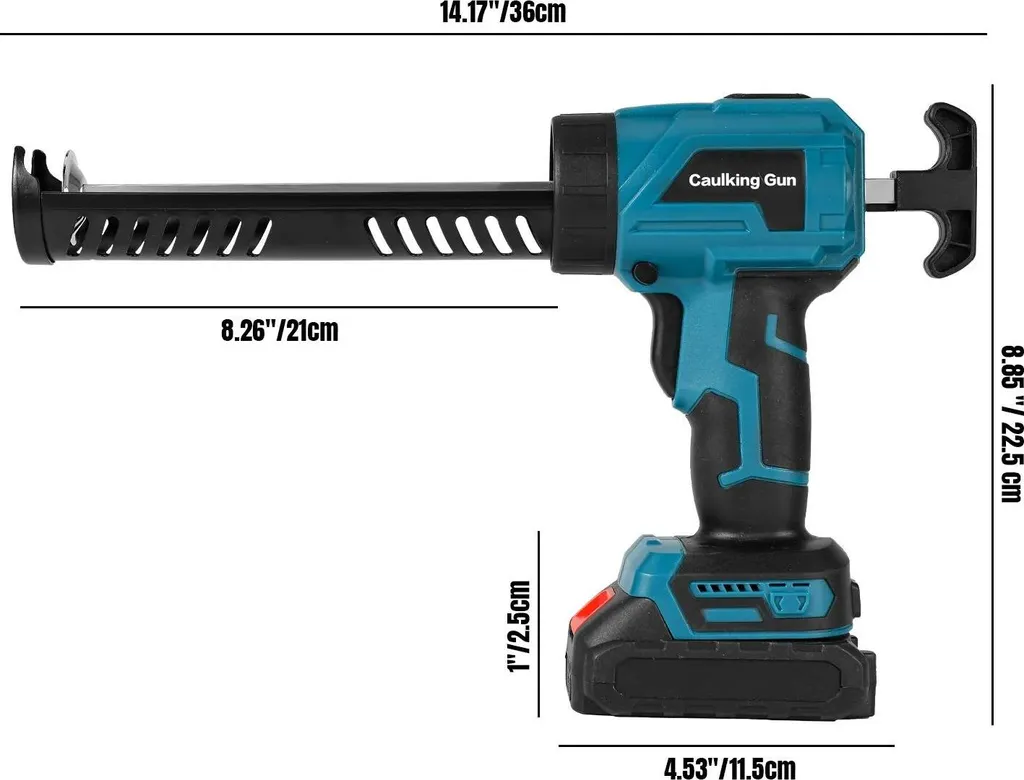 Pistola Elettrica per Cartucce 18V - Sigillatura Professionale 4 Marce