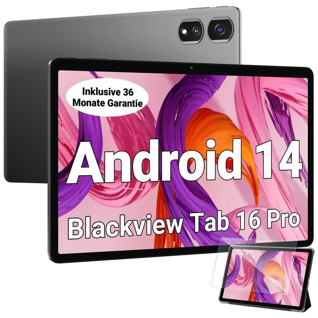 Blackview Tab 16 Pro, 8GB+256GB, Dual-4G, GPS/Glonass, Produktbild 