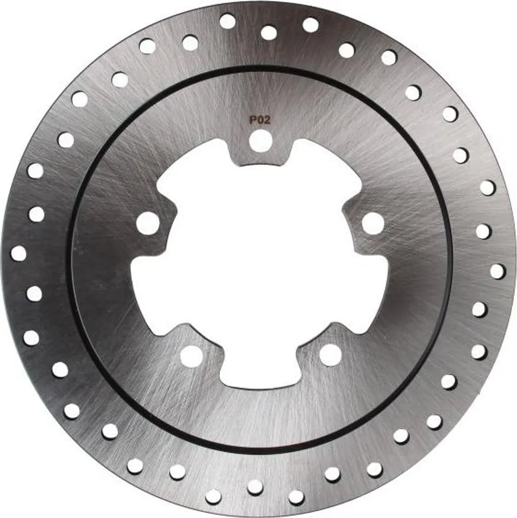 Disque de frein arrière performant en acier argent pour Kymco Downtown