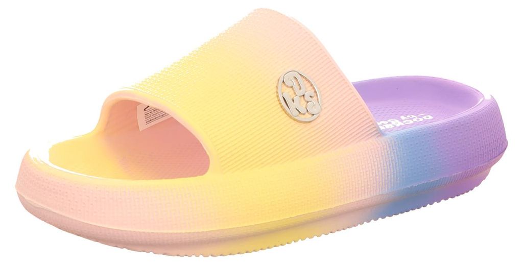 Dockers Damen-Badepantolette Mehrfarbig, Farbe:multicolor, EU Größe:42