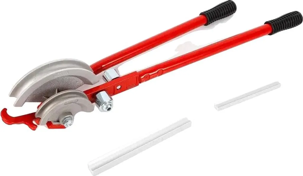 Piegatubi Professionale Rosso - Curvatubi Manuale Ergonomica per Rame