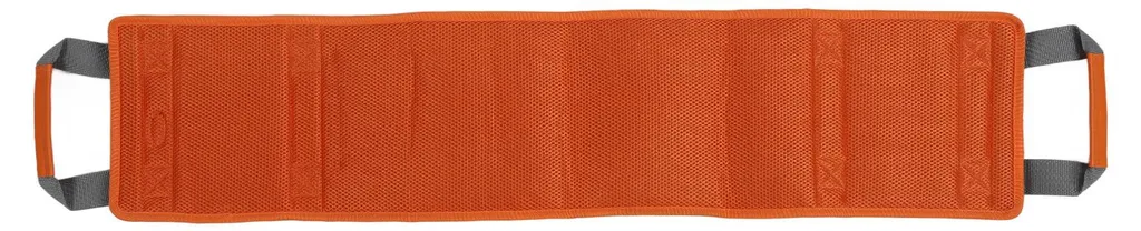Sangle de transfert orange pour éviter les chutes et mal de dos lit