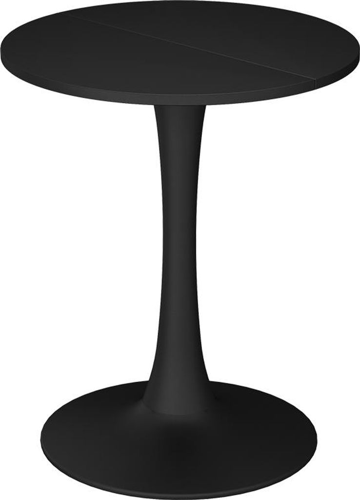 Esstisch Vicco Carl Schwarz 60 x 60 cm, Model 57355 Produktbild 