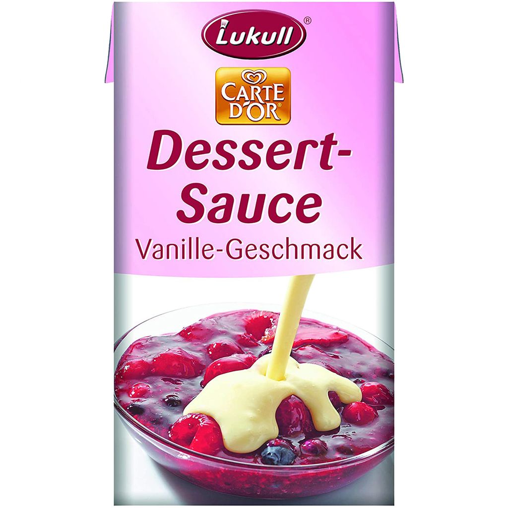 Lukull Sos deserowy o smaku waniliowym z kremową wanilią Zdjęcie produktu 