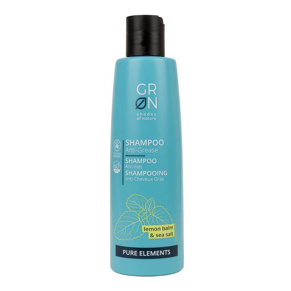 Pure Elements - Shampoo AntiFett lemon balm & sea salt 250ml