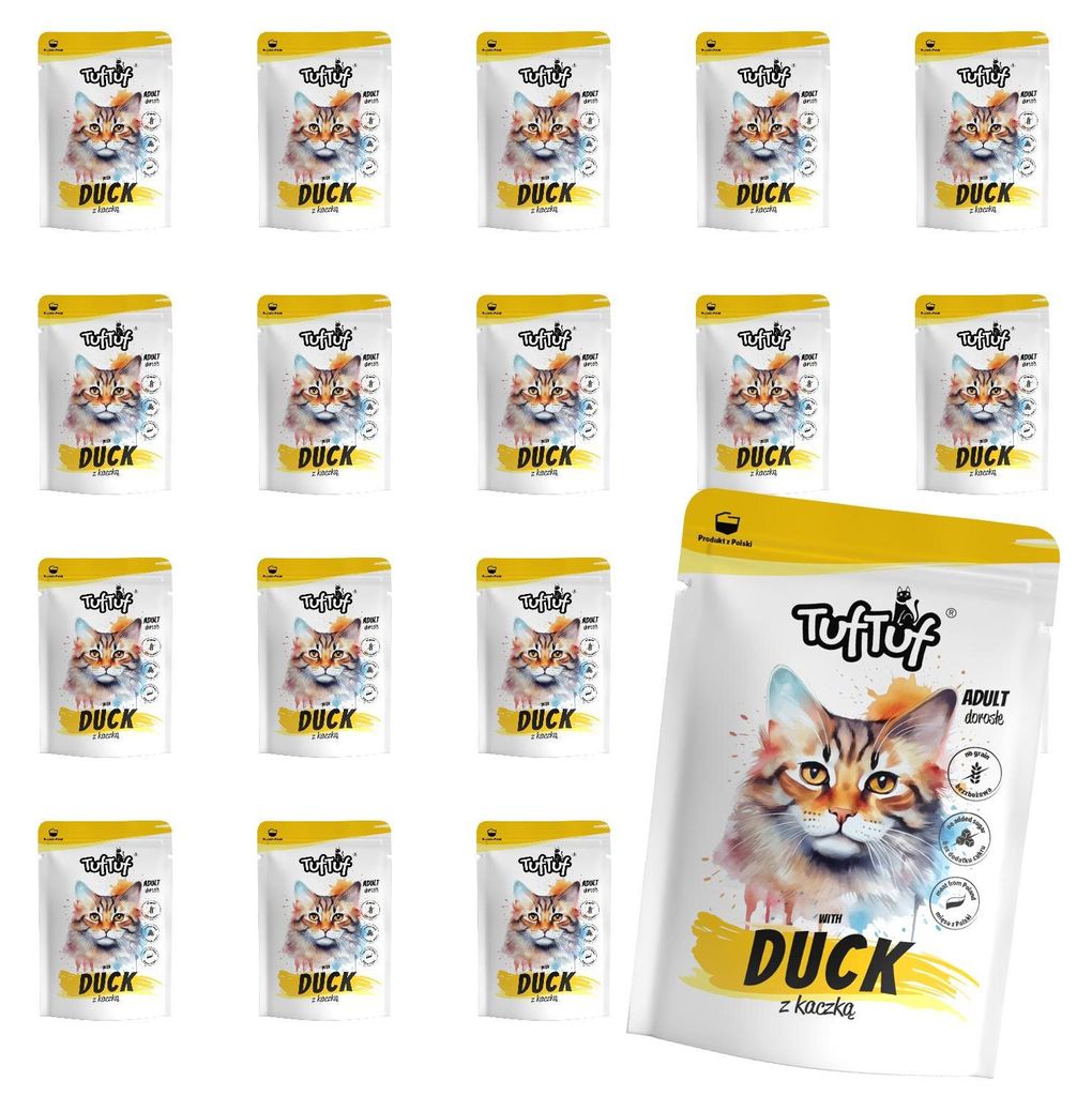 Katzenfutter - Mettwurst mit Ente - 2kg - Nassfutter - Produktbild 