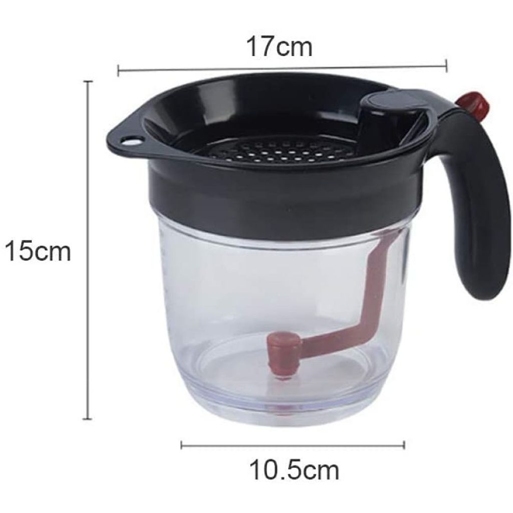 Cup Fettabscheider, Fetttrennkanne,Fettkanne aus Kunststoff Produktbild 2