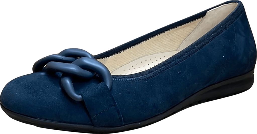 Gabor (0) Klassische Ballerinas - 22.625.36 Damen 31353037373031 Blau 36 EU