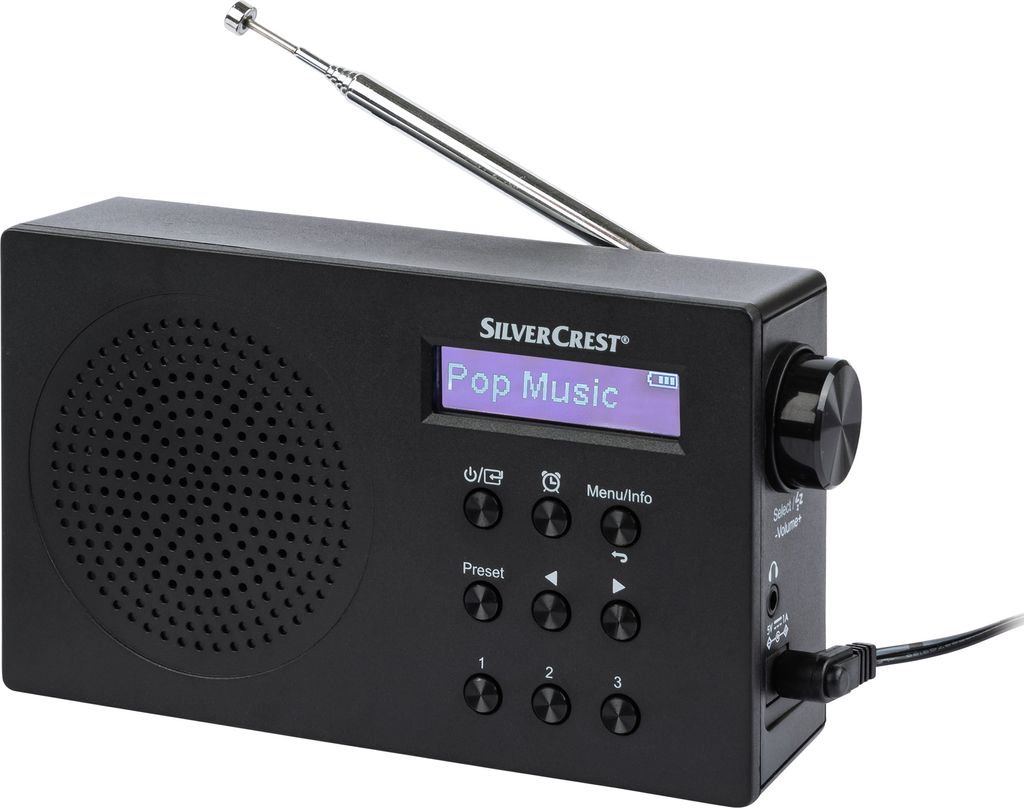 SILVERCREST Radio DAB+ Taschenradio Trage-Radio Musikradio Produktbild 