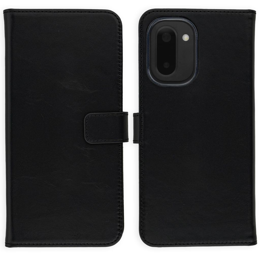 Funda de Cuero Auténtico tipo Libro para OnePlus 15R - Imagen del producto 