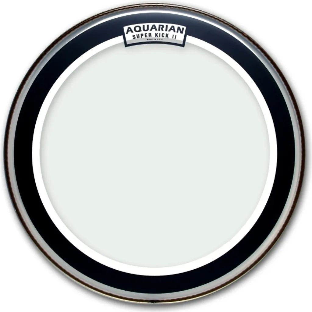 Peau Grosse Caisse 22'' Aquarian Super Kick II pour Studio et Scène Live