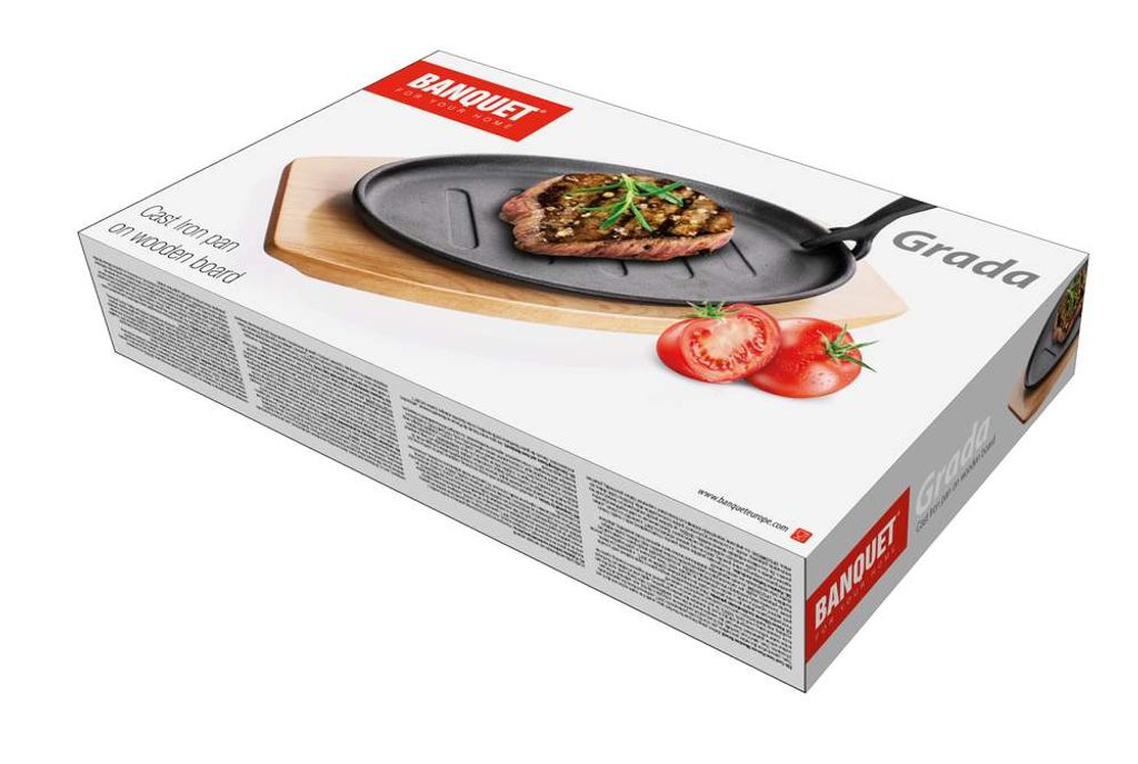 Banquet 40LP001 Grada 27X17,5CM Bratpfanne, Produktbild 